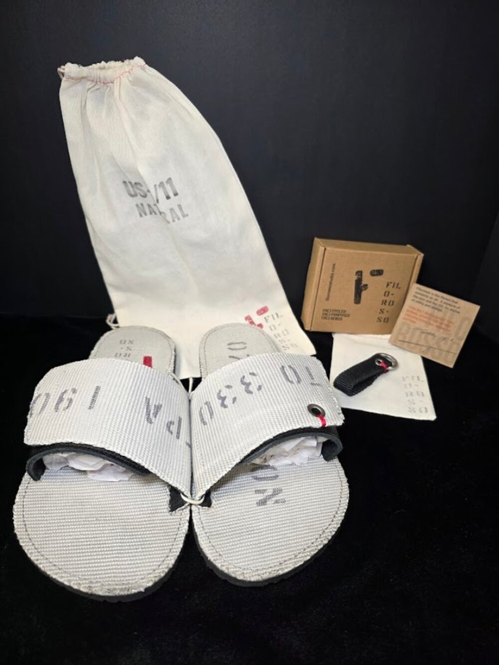 NWT Filarosso "The Slide" in Natural size 10/11